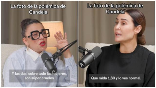 Candela Peña en el podcast de Vicky Martín Berrocal.