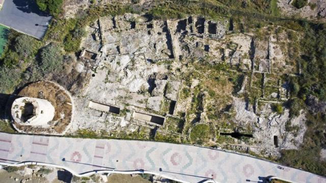 Restos del espectacular yacimiento romano.