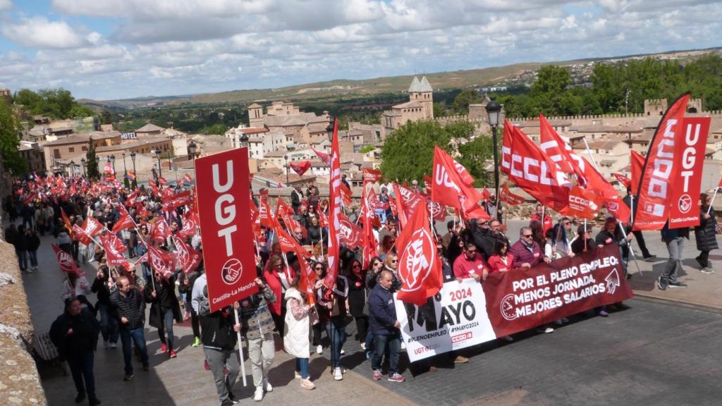 Manifestación en Toledo.