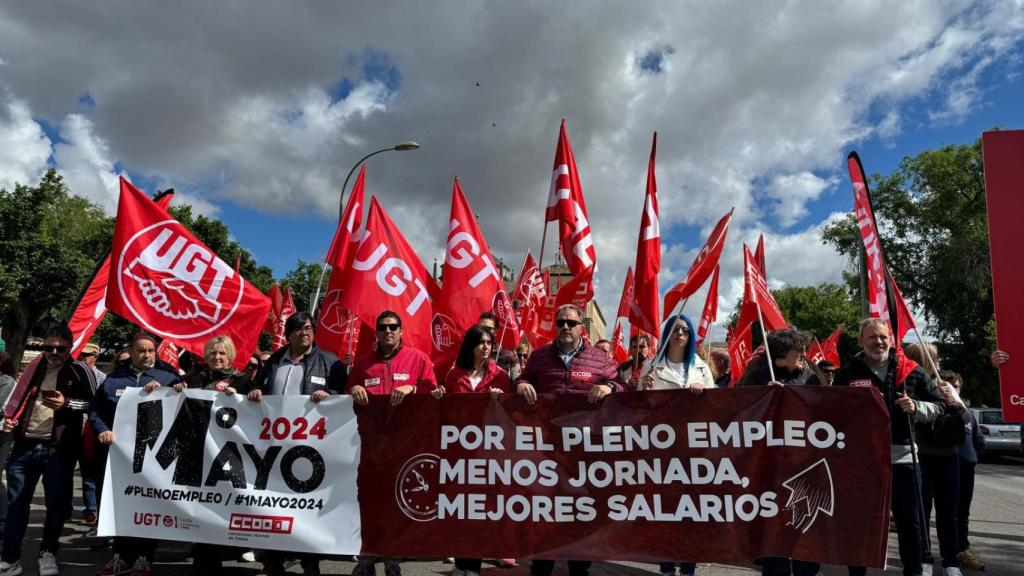 Manifestación en Toledo.
