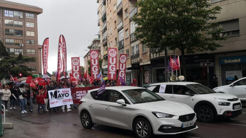 Manifestación en Cuenca.