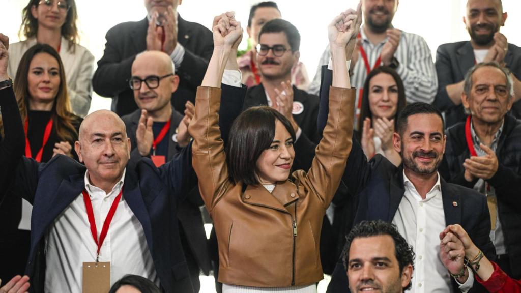 Diana Morant tras ser proclamada secretaria general del PSPV