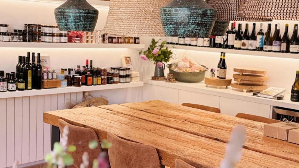 Imagen de la tienda de Abricoc, donde también se realizan catas.