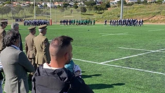 Imagen del primer campeonato de rugby 7 del Ejército de Tierra