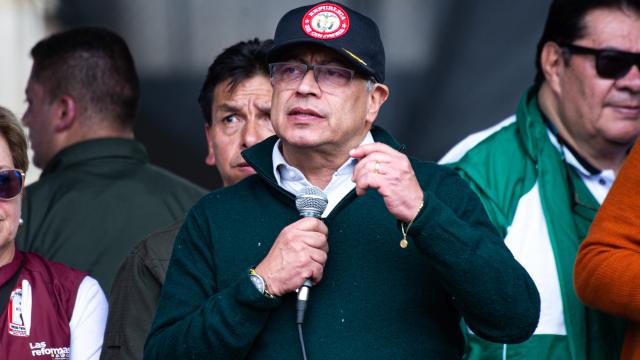 El presidente de Colombia, Gustavo Petro, este miércoles.