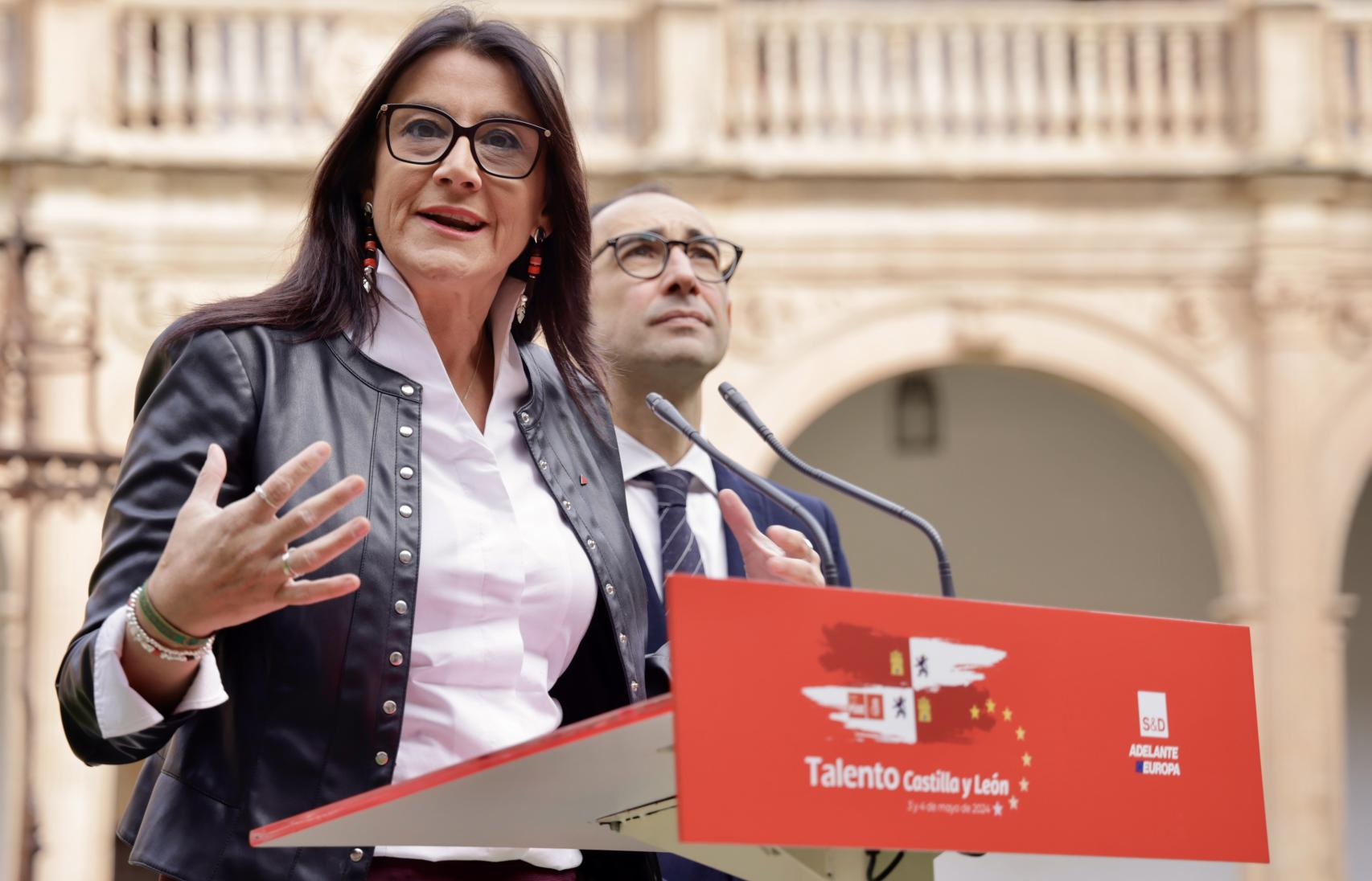 Ana Sanchez y David Serrada en Salamanca