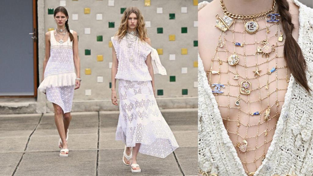 Complementos y bordados, las dos tendencias por las que apuesta la colección.