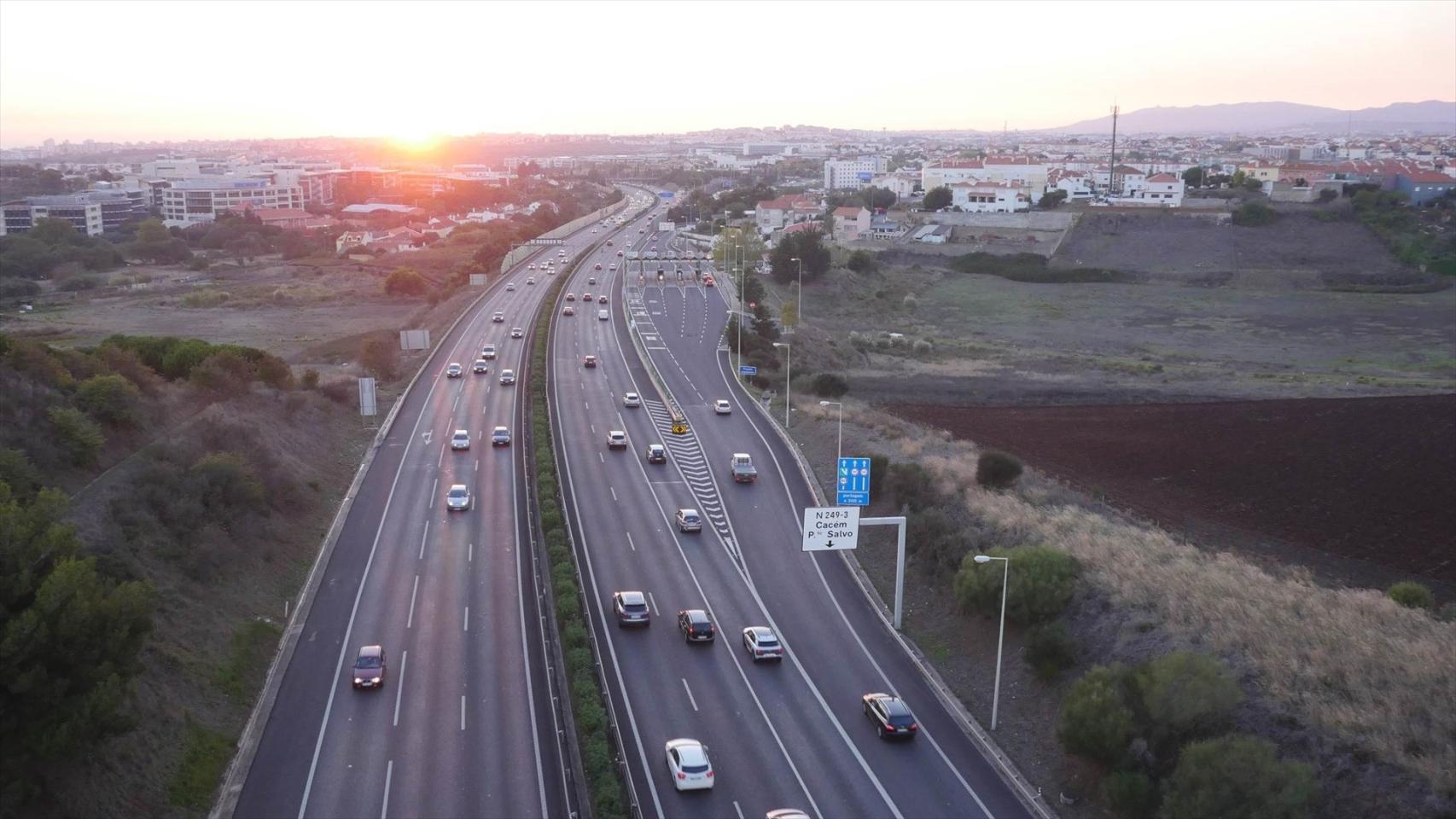 Una autopista de Portugal.