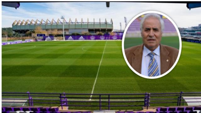 Campos Anexos junto a la imagen de Deliciano Rueda