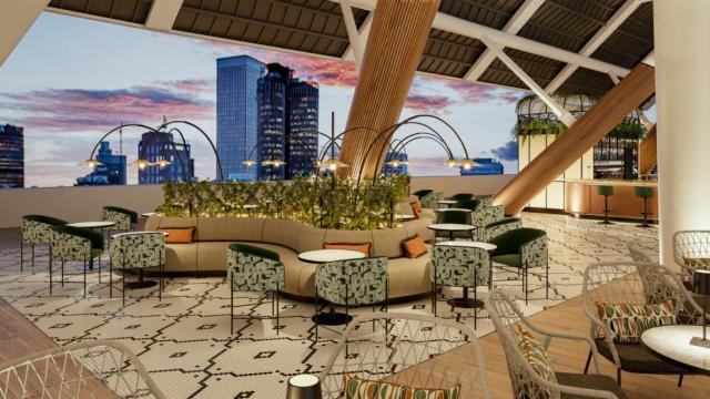 El mega palco VIP del nuevo Bernabéu