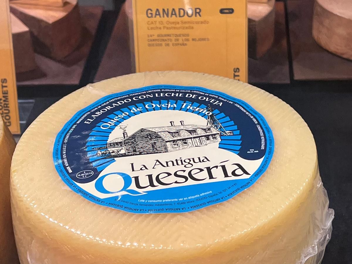 Primer premio en la categoría ‘Queso de oveja semicurado leche pasteurizada’