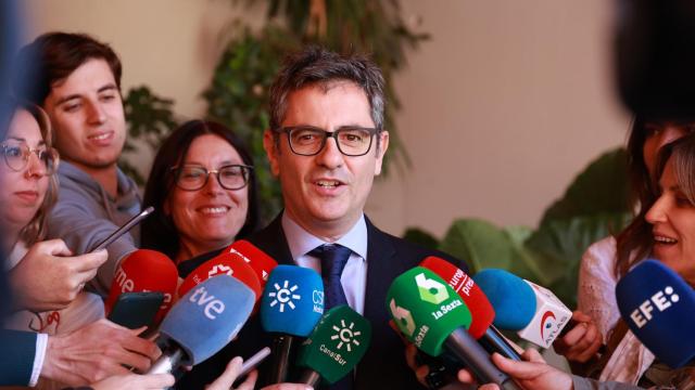 Bolaños, este jueves en Sevilla.