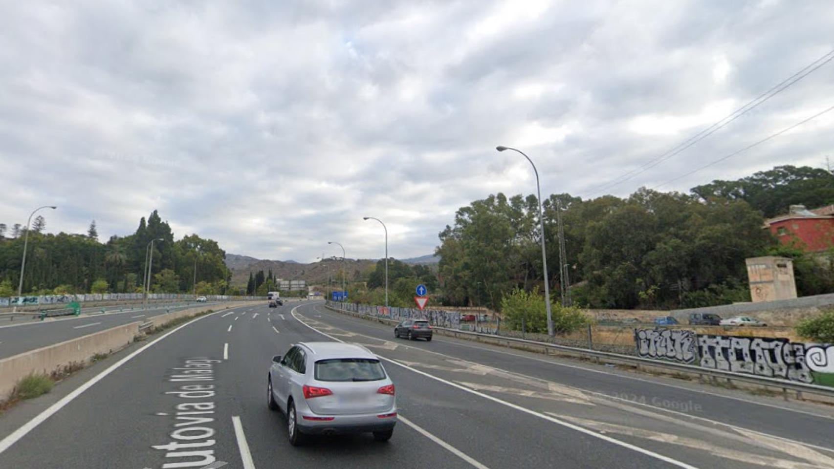 Zona donde ocurrió el accidente.