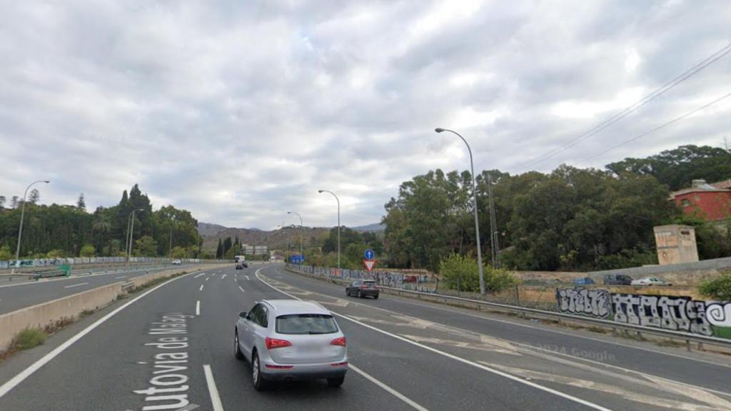 Zona donde ocurrió el accidente.