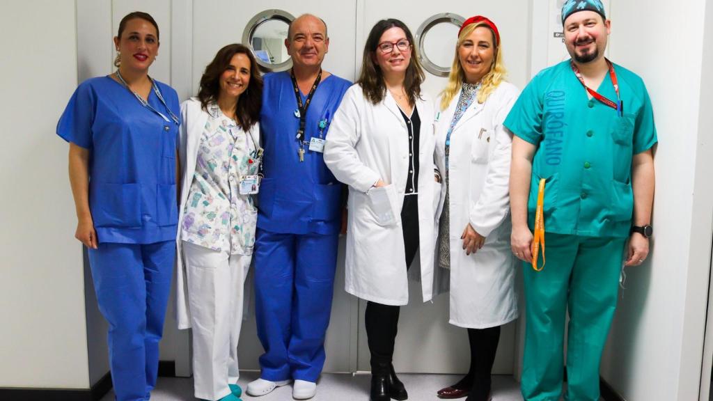 Profesionales del Hospital Materno Infantil de Málaga