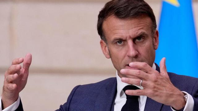 El presidente de Francia, Emmanuel Macron, el pasado 30 de abril.