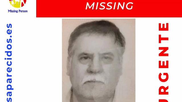 José Martín Jurando, el hombre de 64 años desaparecido en Dos Hermanas.