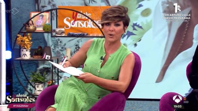 Sonsoles Ónega en el programa 'Y ahora Sonsoles'.