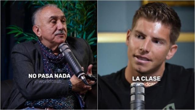 Pepe Álvarez y Pedro Buerbaum en 'Worldcast'.