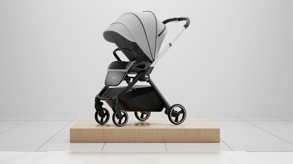 Carrito de bebé en una foto de su web.