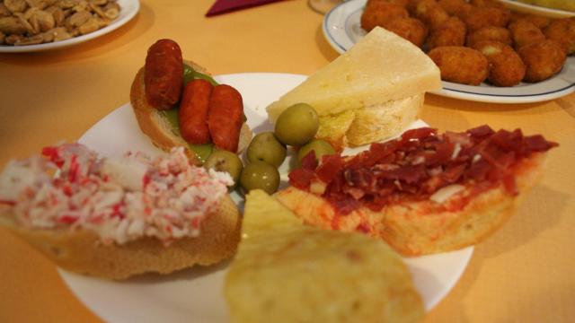 Aperitivos españoles.