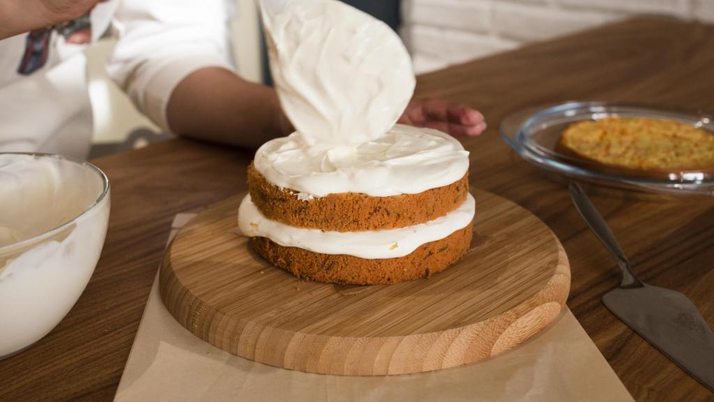 Elaboración de una tarta.