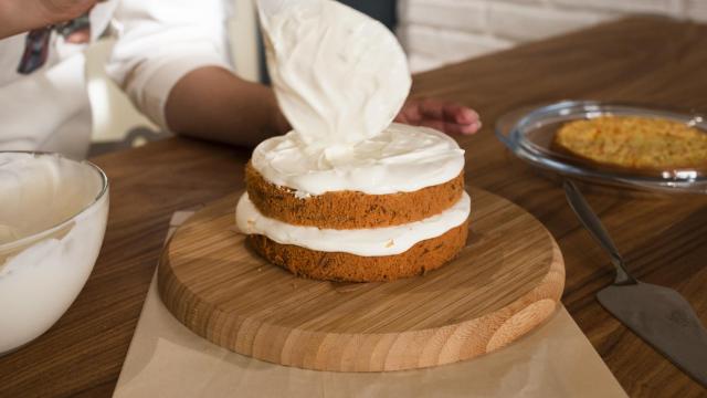 Elaboración de una tarta.