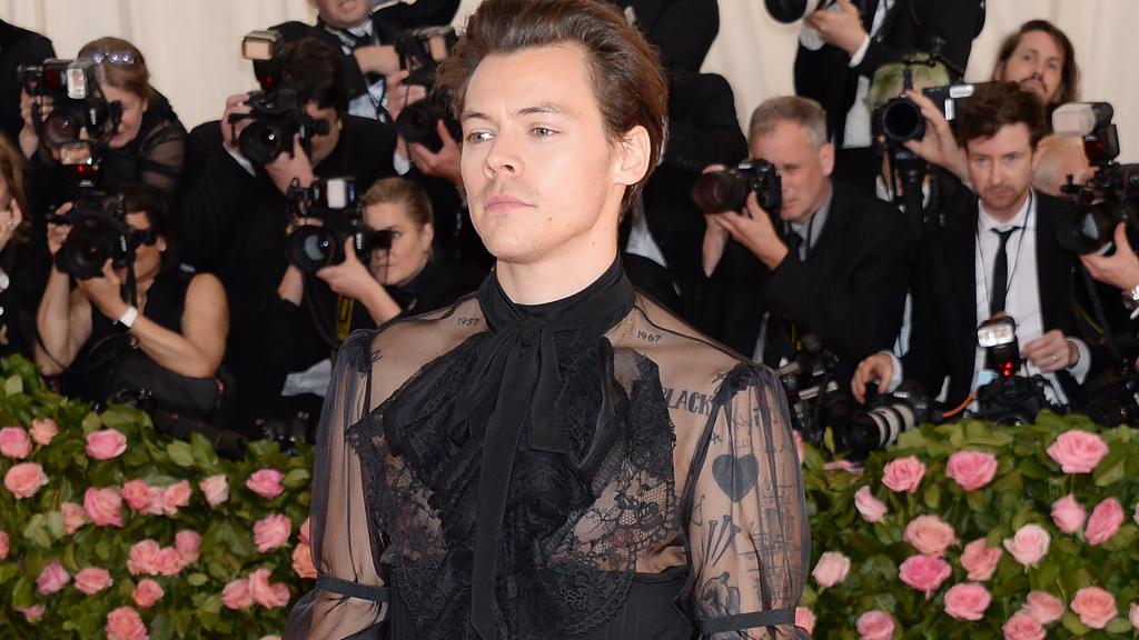 Harry Styles en la gala MET de 2019.