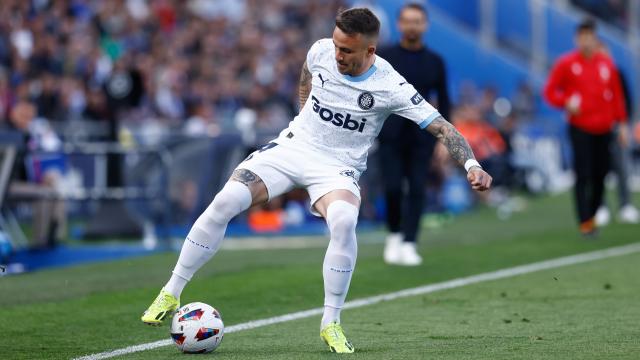 Aleix Garcia del Girona F.C. en La Liga EA Sports