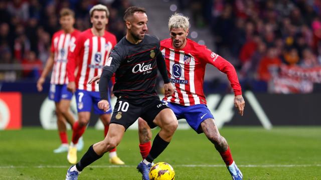 Último encuentro en La Liga entre el Atlético y el Mallorca, octubre de 2023