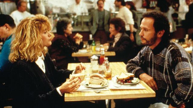Fotograma de 'Cuando Harry encontró a Sally' con Meg Ryan y Billy Crystal.