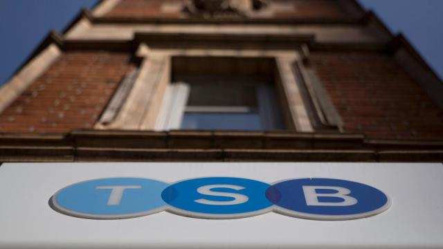 Una sucursal de TSB, la filial de Banco Sabadell en Reino Unido.