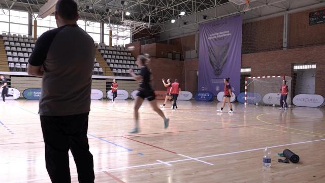 Un entrenamiento del equipo malagueño.