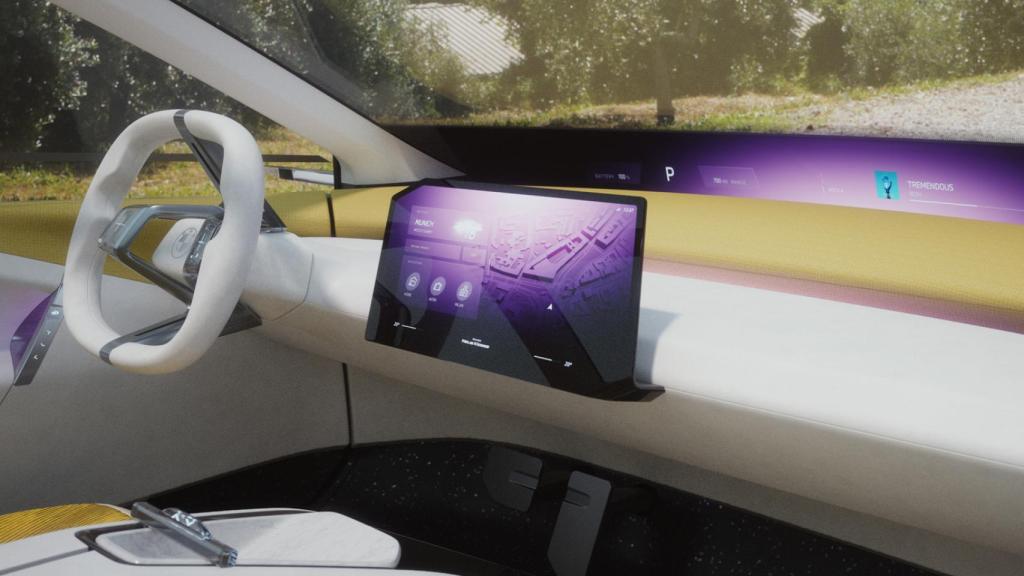 Interior del prototipo Neue Klasse de BMW.