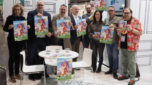 Presentación del cartel del Viñetas desde O Atlántico.
