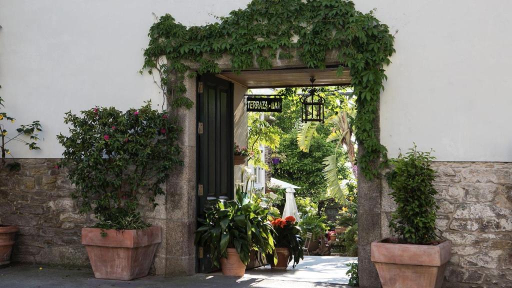 Entrada a la terraza del Costa Vella.