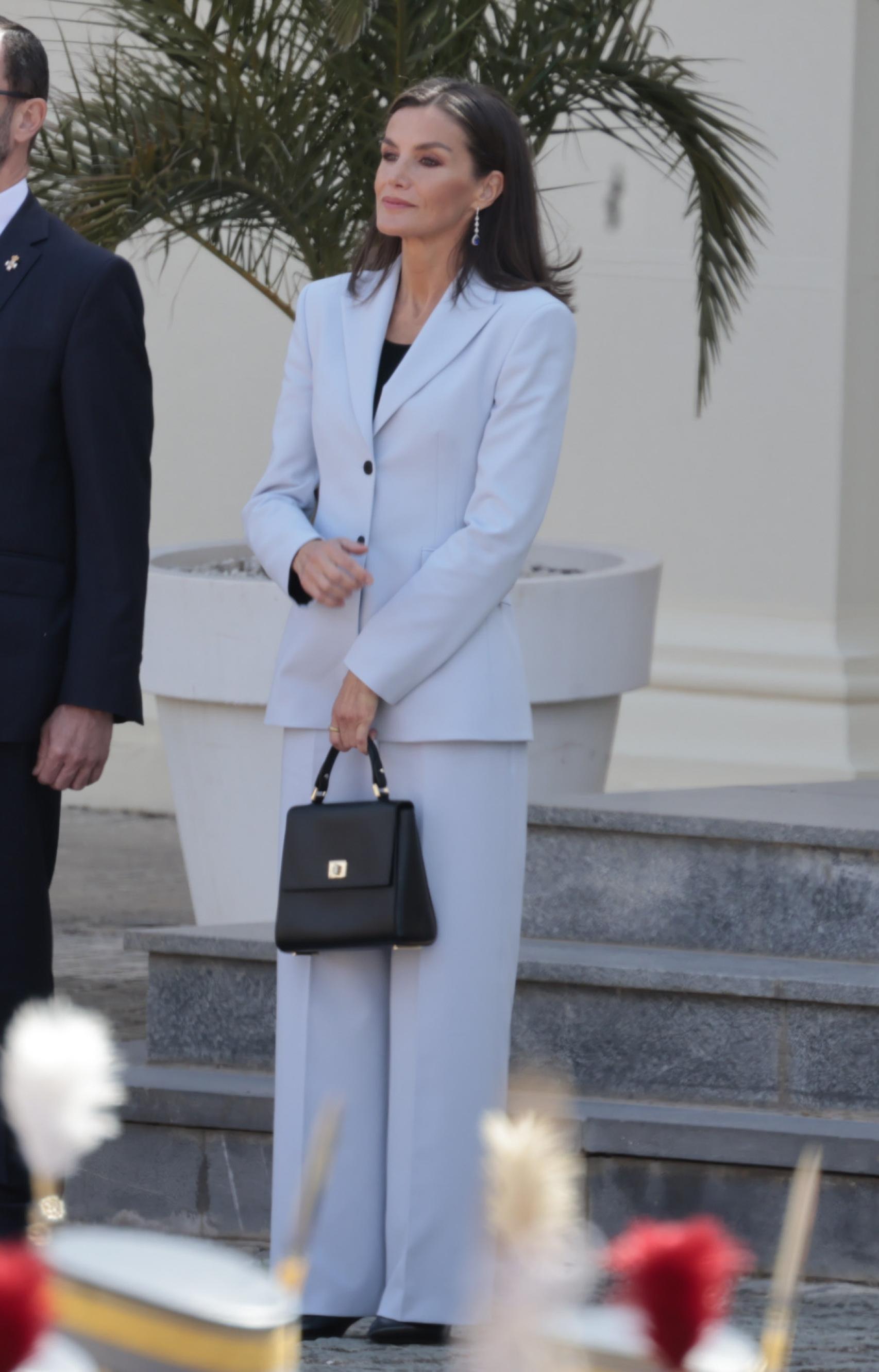 La reina Letizia en el 40 Aniversario de la Jura de Bandera de Felipe VI