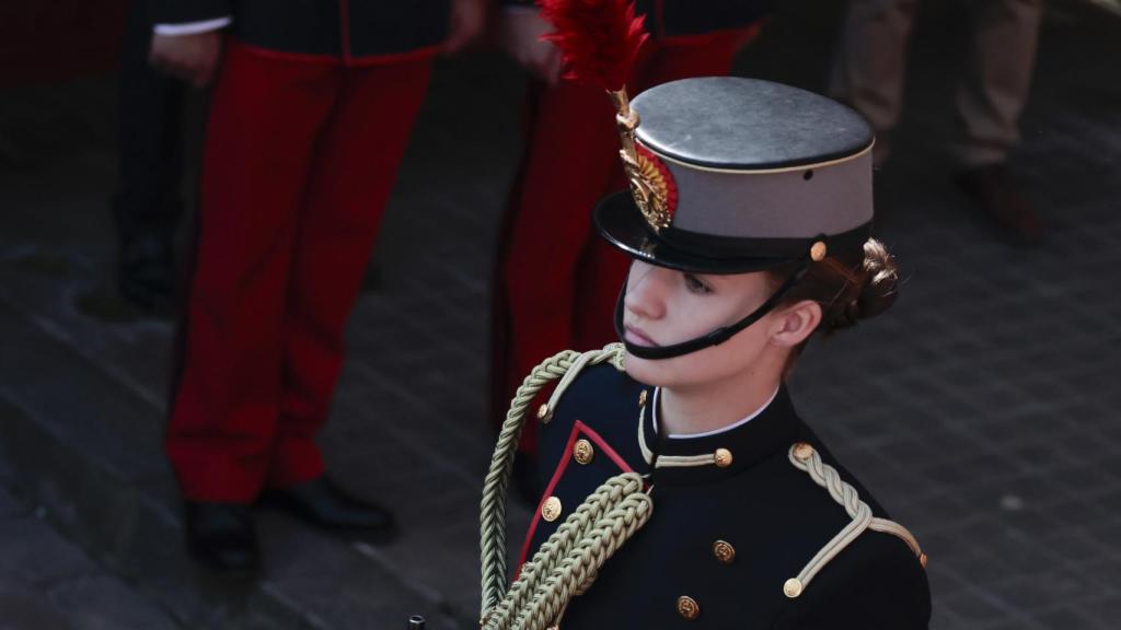 La princesa Leonor, este 4 de mayo.