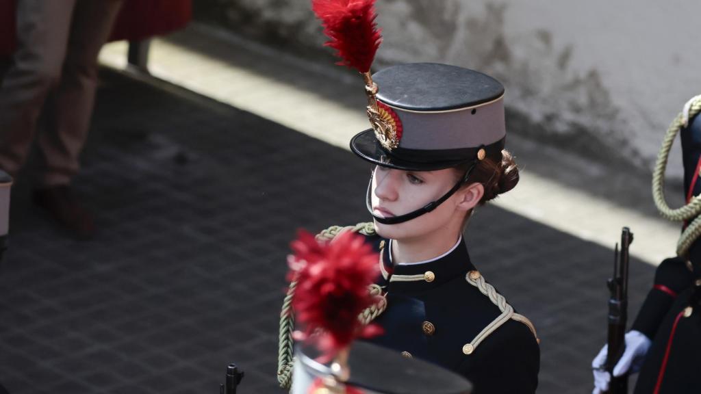 La princesa Leonor, este 4 de mayo.
