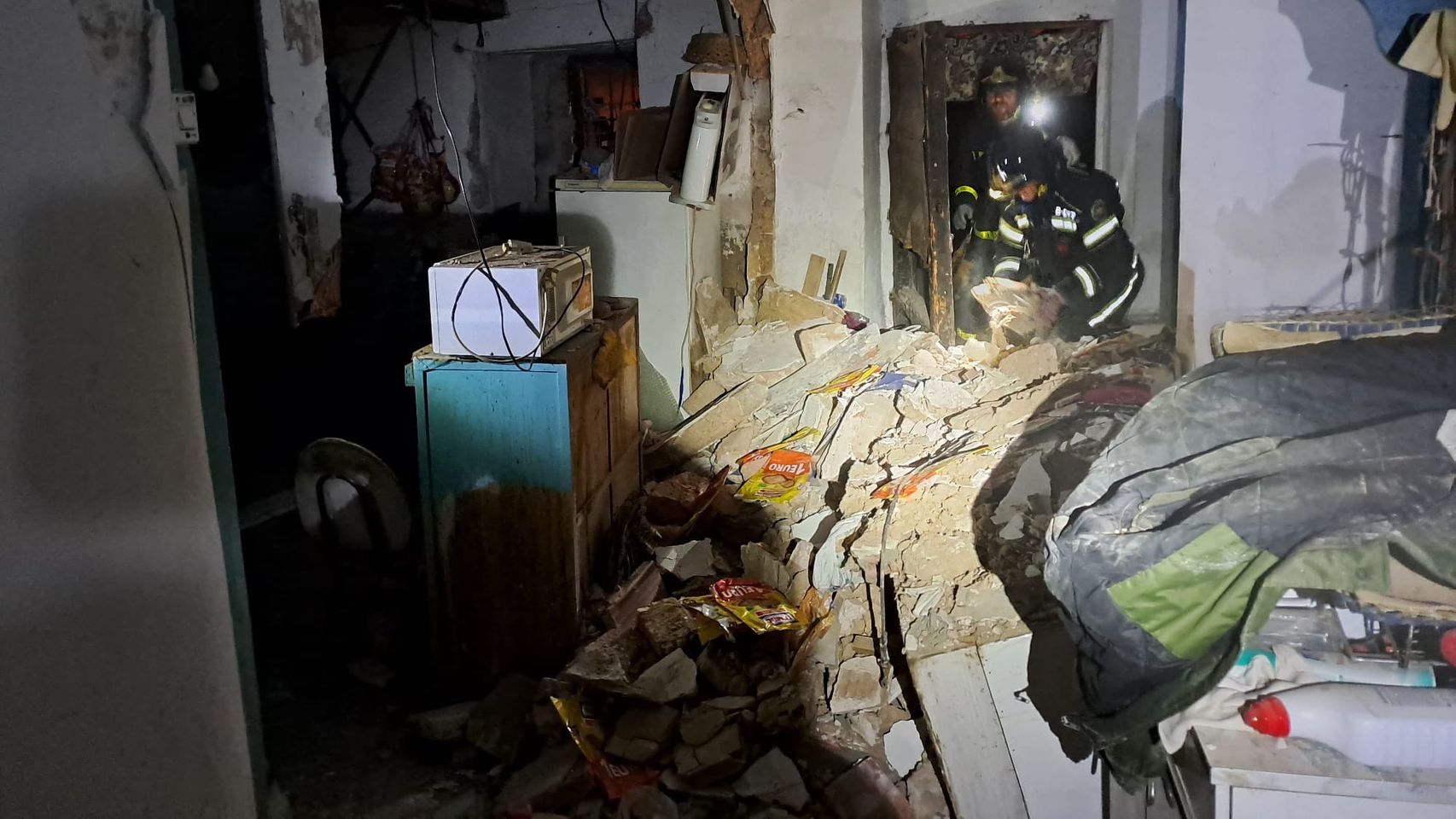 Explosión de bombona de butano en Cigales