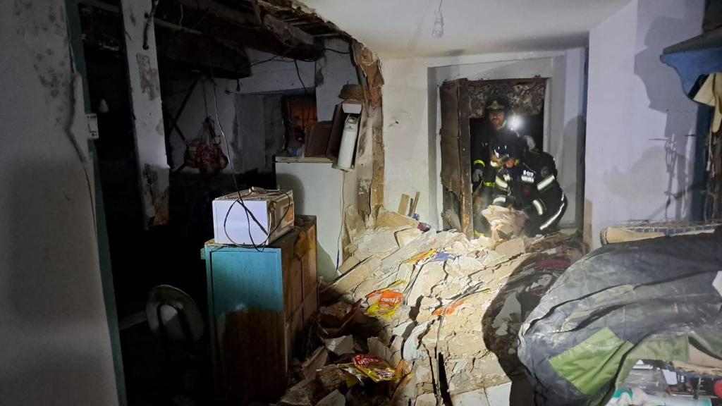 Explosión de bombona de butano en Cigales
