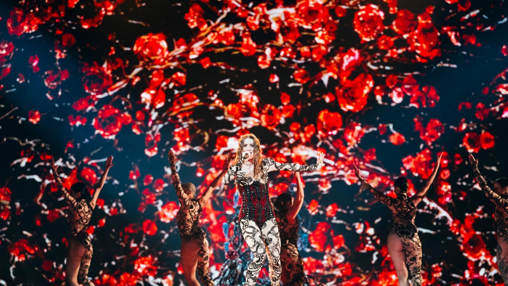 Primer ensayo de Italia, con Angelina Mango interpretando 'La Noia' (EBU).