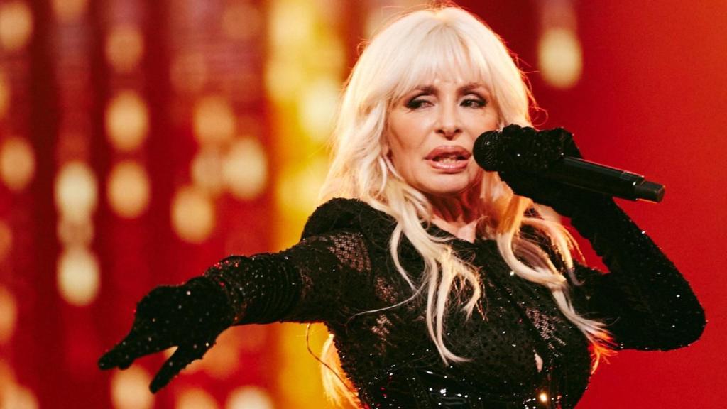 Mery Bas en los ensayos de 'Zorra' en el Malmö Arena de Eurovisión 2024.