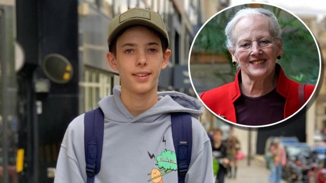 El conde Henrik y la reina Margarita II, en un fotomontaje de 'El Español'.