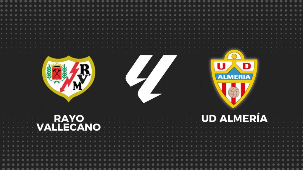 Rayo - Almería, La Liga en directo