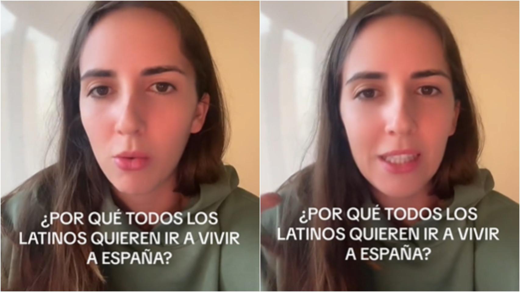 La tiktoker Blanca Valcazar.