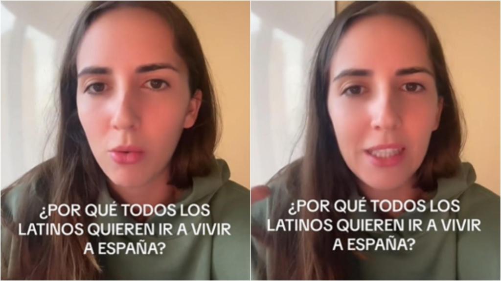 La tiktoker Blanca Valcazar.