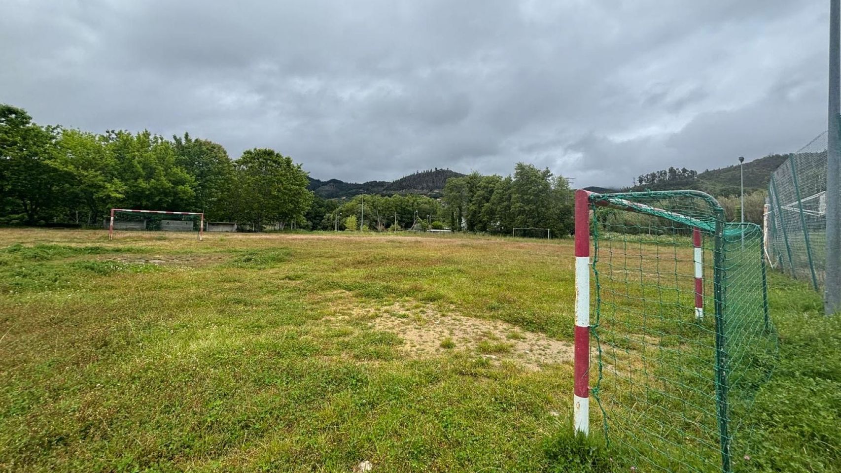 Terreno en el que se construirá la nueva pista de fútbol 7.