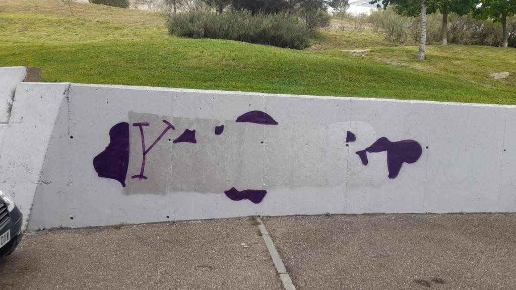 Grafitis en La Vaguada