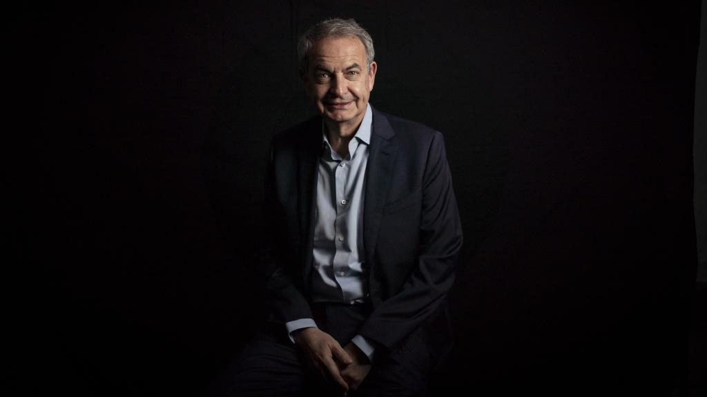 José Luis Rodríguez Zapatero, en la sede de EL ESPAÑOL minutos antes de la entrevista con Pedro J. Ramírez.